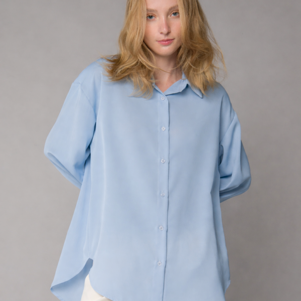 Πουκάμισο με χαλαρή γραμμή oversized
